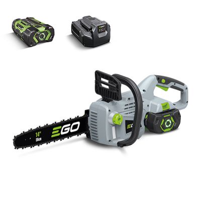 ΑΛΥΣΟΠΡΙΟΝΟ ΜΠΑΤΑΡΙΑΣ EGO POWER PLUS ΜΕ ΦΟΡΤΙΣΤΗ ΚΑΙ 2 ΜΠΑΤΑΡΙΕΣ CS1401E - 025-057 - EGO