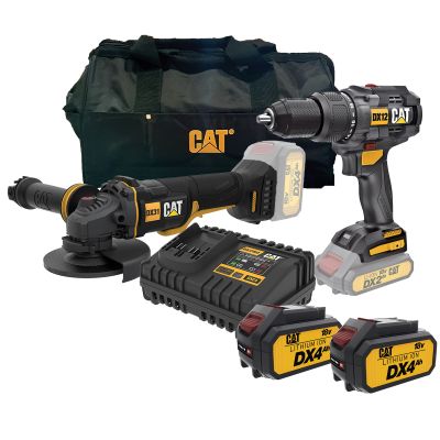 ΣΕΤ ΕΡΓΑΛΕΙΩΝ CAT COMBO 1 DX12B+DX314B+DXB4+DXC4