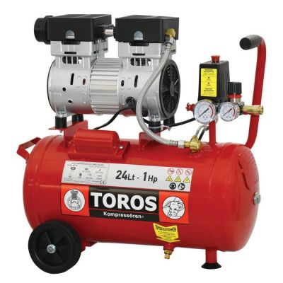 ΑΕΡΟΣΥΜΠΙΕΣΤΗΣ OIL FREE SILENT 24Lt/1Lt - 40151 - TOROS