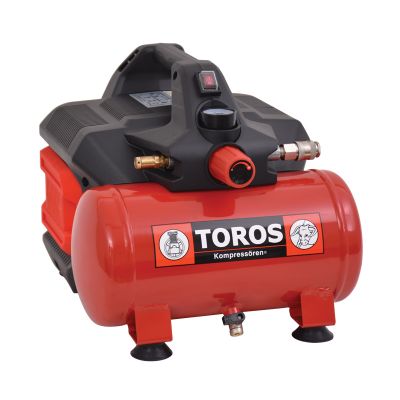 ΑΕΡΟΣΥΜΠΙΕΣΤΗΣ OIL-FREE | SILENT | 6Lt - 1HP | 602046  - TOROS