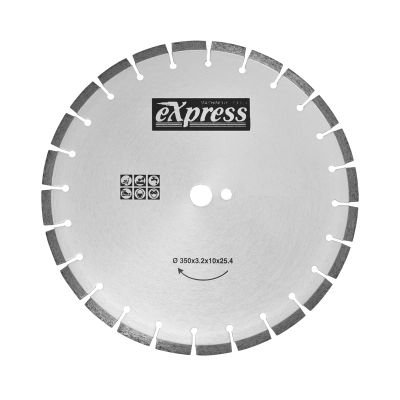 ΚΟΠΗΣ ΜΠΕΤΟΝ &amp; ΑΣΦΑΛΤΟΥ Φ 350x25.4mm - 603013 - EXPRESS