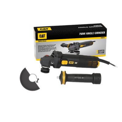 ΓΩΝΙΑΚΟΣ ΤΡΟΧΟΣ 125mm750W DX373 CAT + ΔΩΡΟ Δίσκους κοπής Φ125 [Μεταλλικό κουτί 10 τεμ]