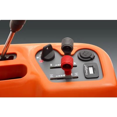 ΧΛΟΟΚΟΠΤΙΚΟ RIDER 214C - HUSQVARNA + ΔΩΡΟ + ΦΥΣΗΤΗΡΑΣ ΜΠΑΤΑΡΙΑΣ HUSQVARNA 122iB [Mε Μπαταρία 40-B140 & Φορτιστή 40-C80]