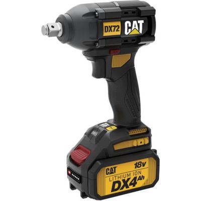 CAT DX72 Μπουλονόκλειδο 18V 2x4Ah με Υποδοχή 1/2